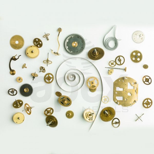 Clockwork spare parts. Metal gear, Cogwheels